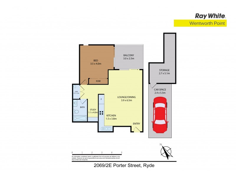 2069/2E Porter Street, Ryde NSW 2112