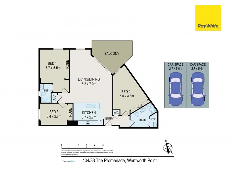 404/33 The Promenade, Wentworth Point NSW 2127