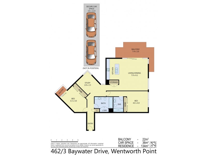 4**/3 Baywater Drive, Wentworth Point NSW 2127 Floorplan