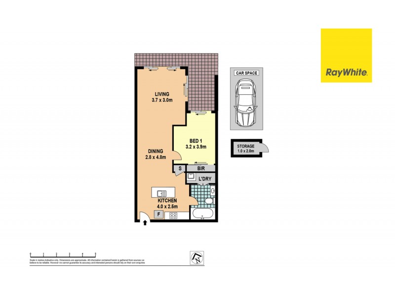 427/22 Baywater Drive, Wentworth Point NSW 2127 Floorplan