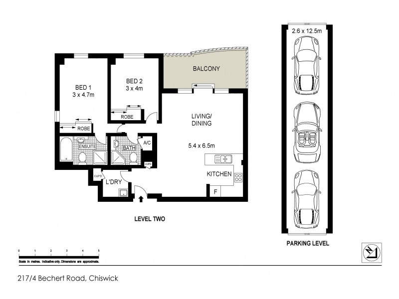 217/4 Bechert Road, Chiswick NSW 2046 Floorplan