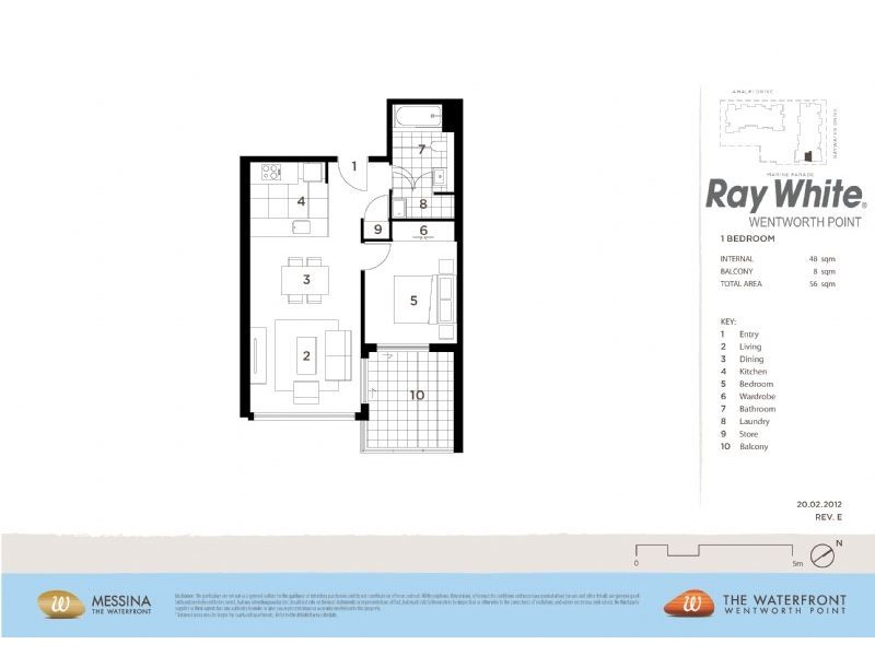3** / 14 Baywater Drive, Wentworth Point NSW 2127 Floorplan