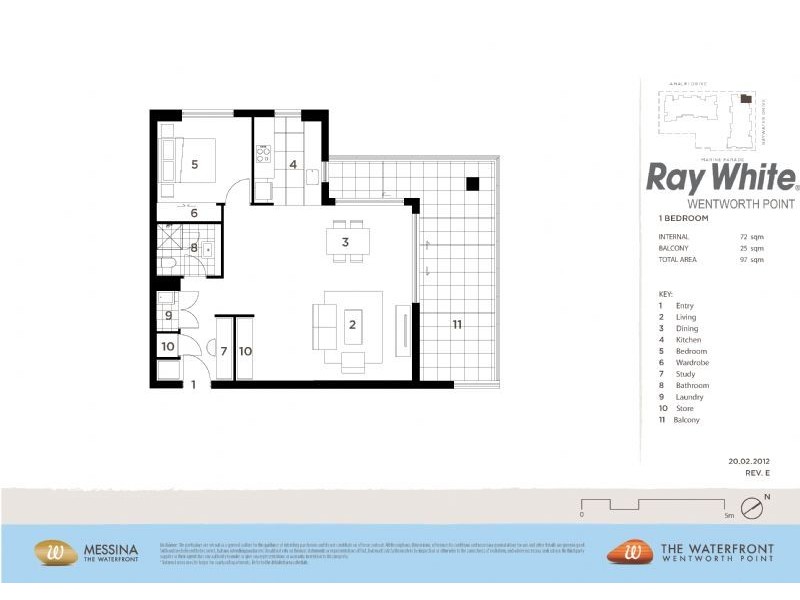 8 Baywater Drive, Wentworth Point NSW 2127 Floorplan