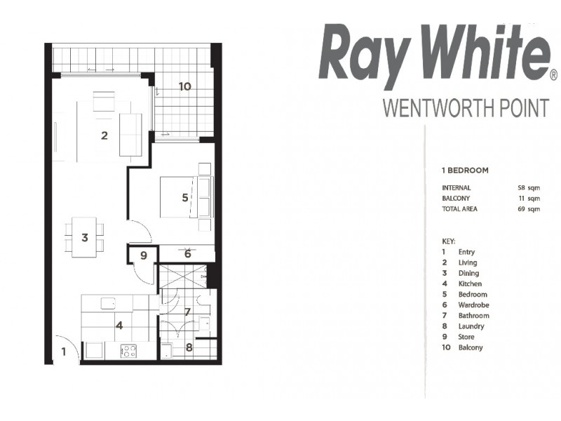 17 Marine Parade, Wentworth Point NSW 2127 Floorplan