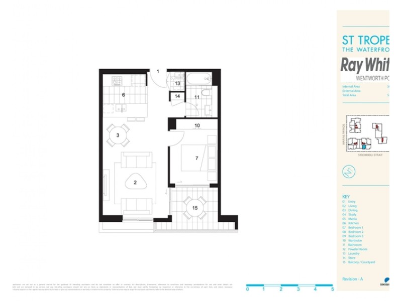 505/7 Stromboli Strait, Wentworth Point NSW 2127 Floorplan