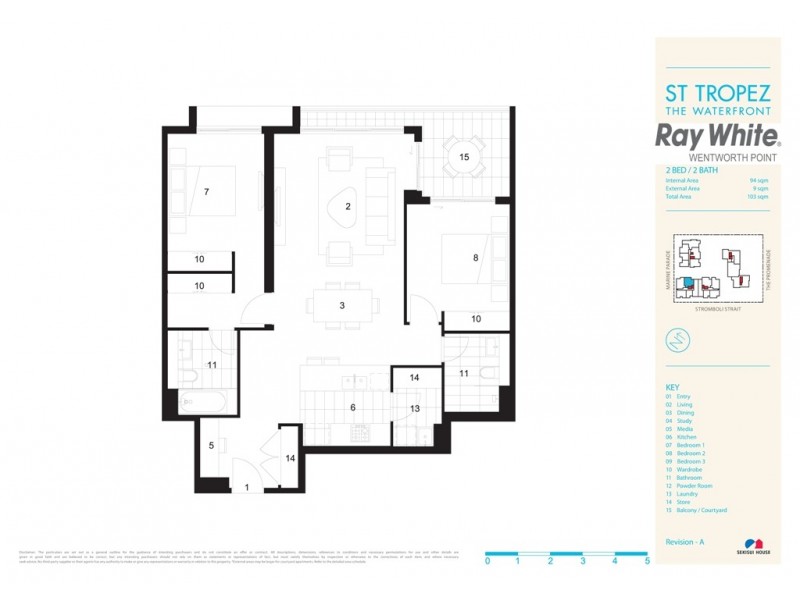 7 Stromboli Strait, Wentworth Point NSW 2127 Floorplan