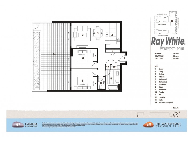 22 Baywater Drive, Wentworth Point NSW 2127 Floorplan