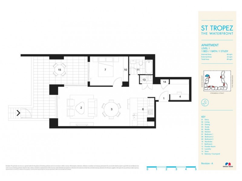 101/8 Marine Parade, Wentworth Point NSW 2127 Floorplan