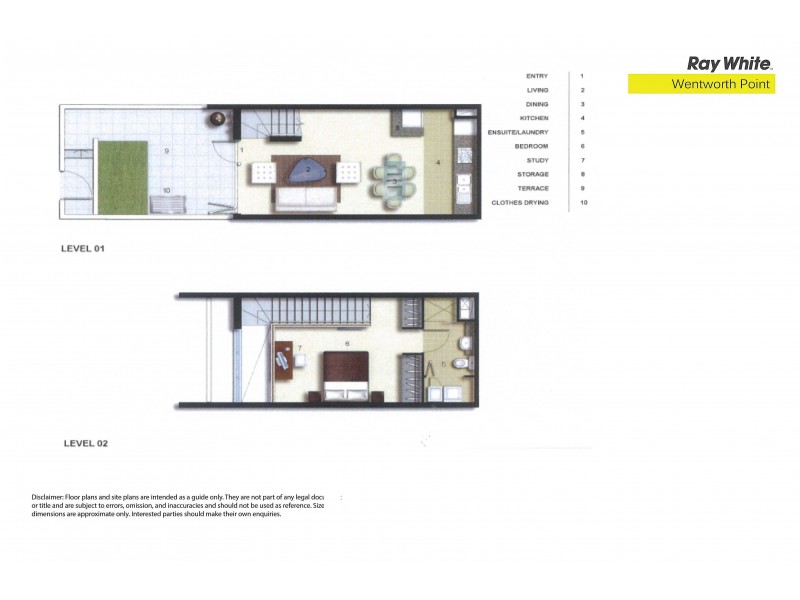 143/7 Baywater Drive, Wentworth Point NSW 2127 Floorplan