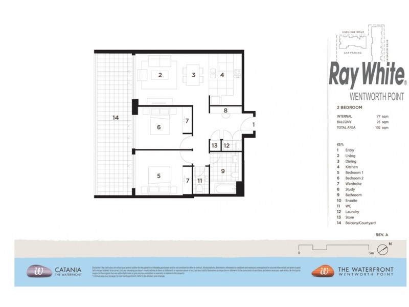 26 Baywater Drive, Wentworth Point NSW 2127 Floorplan