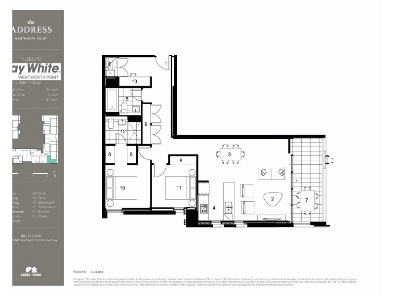 409/21 Verona Drive, Wentworth Point NSW 2127 Floorplan