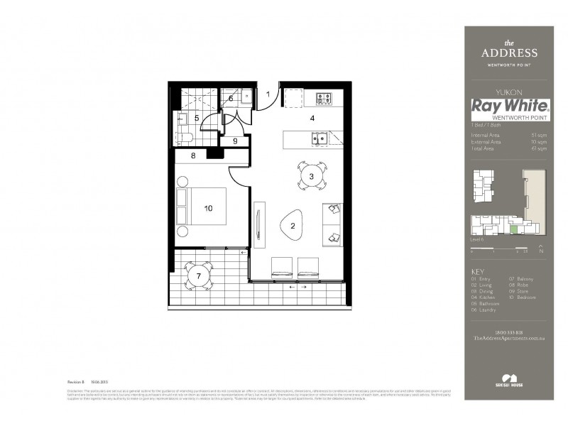 C6**/21 Verona Drive, Wentworth Point NSW 2127 Floorplan
