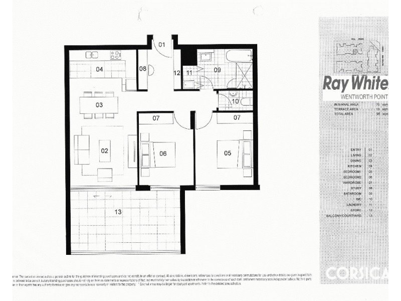 310/27 Hill Road, Wentworth Point NSW 2127 Floorplan
