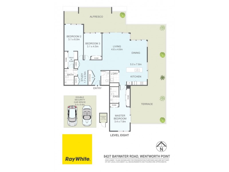 7 Baywater Drive, Wentworth Point NSW 2127 Floorplan