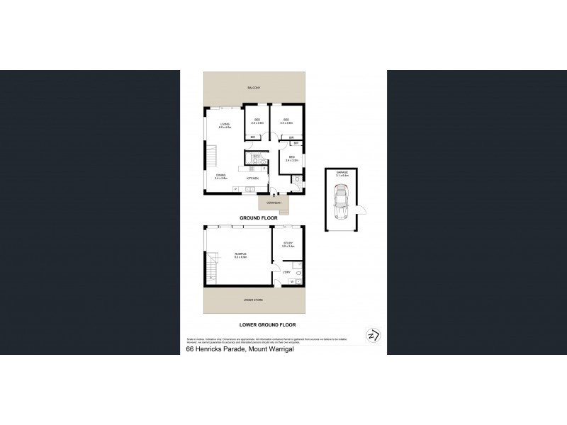 66 Henricks Parade, Mount Warrigal NSW 2528 Floorplan