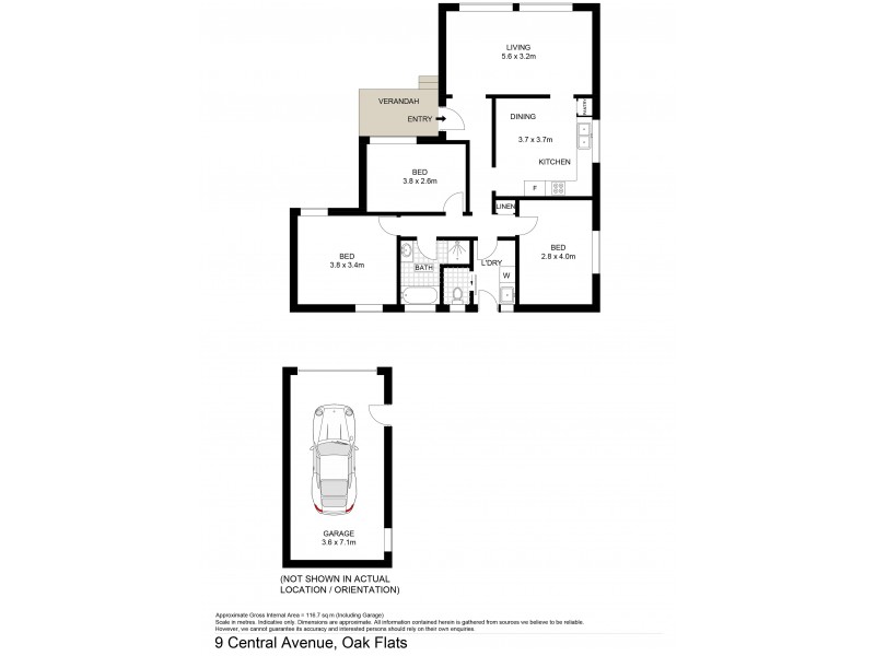 9 Central Avenue, Oak Flats NSW 2529