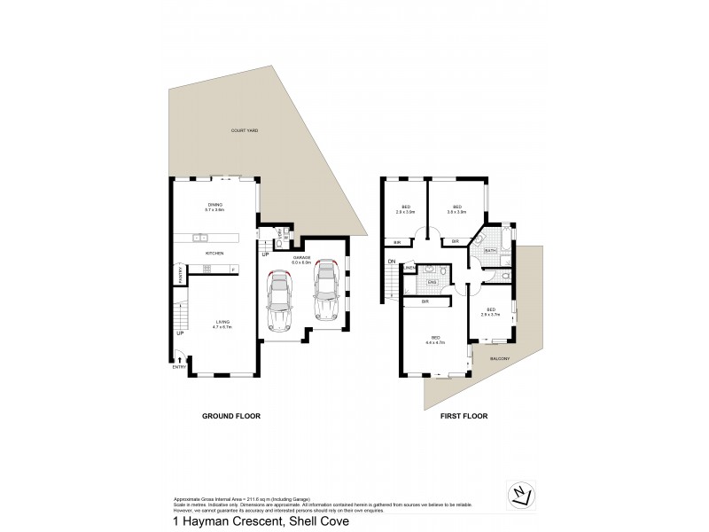 1 Hayman Crescent, Shell Cove NSW 2529