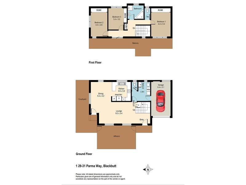 1/29-31 Parma Way, Blackbutt NSW 2529 Floorplan