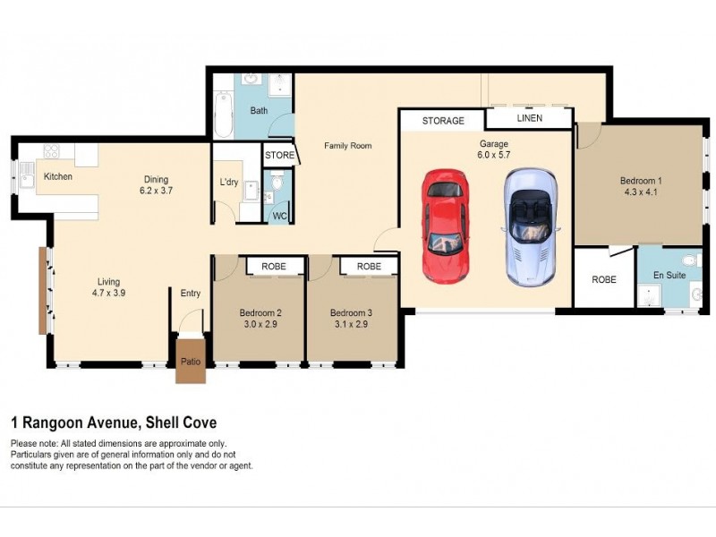 1 Rangoon Avenue, Shell Cove NSW 2529