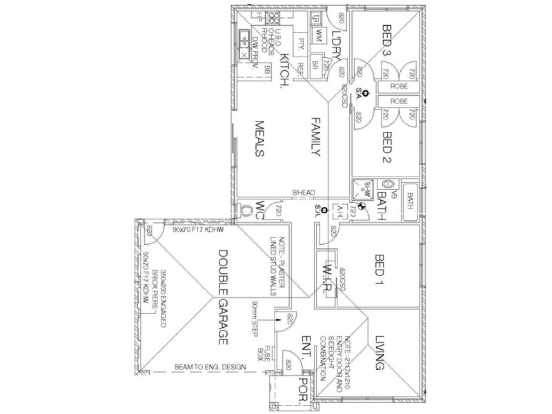 Pakenham VIC 3810 Floorplan