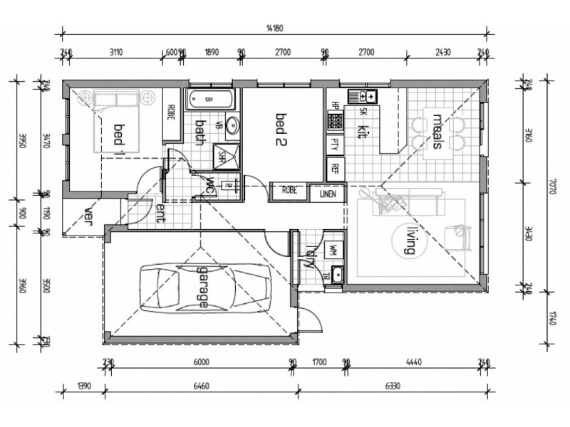 10/155 Ahern Road, Pakenham VIC 3810 Floorplan