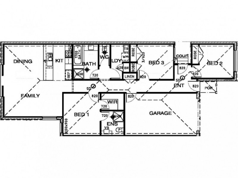 Pakenham VIC 3810 Floorplan