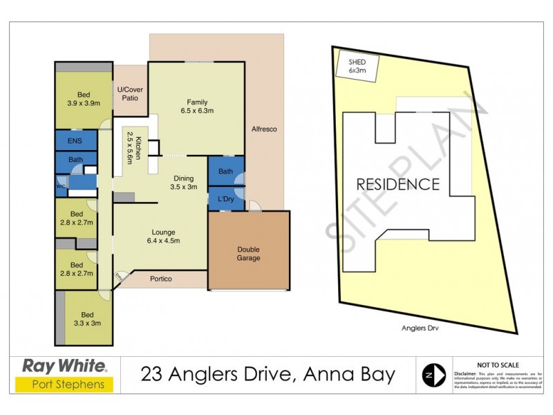 23 Anglers Drive, Anna Bay NSW 2316 Floorplan