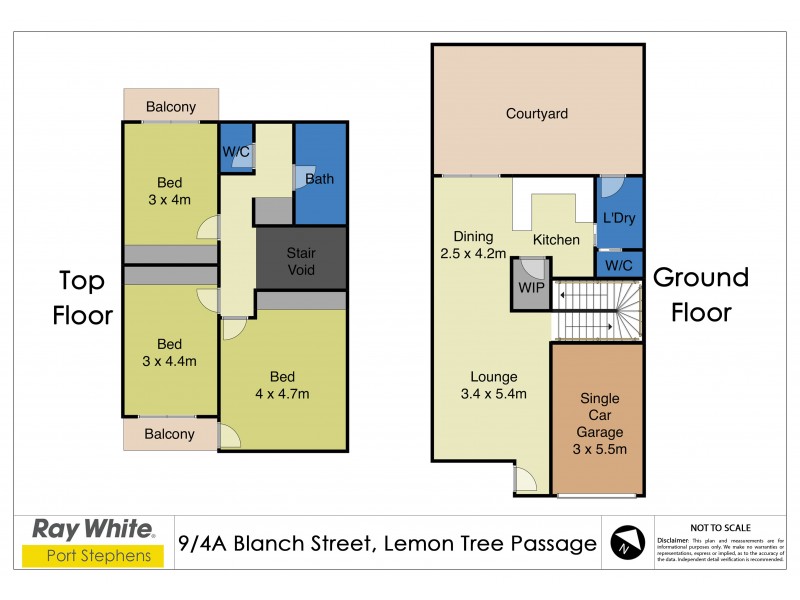 9/4A Blanch Street, Lemon Tree Passage NSW 2319 Floorplan