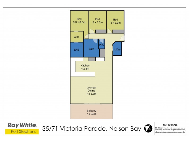 35/71 Victoria Parade, Nelson Bay NSW 2315 Floorplan