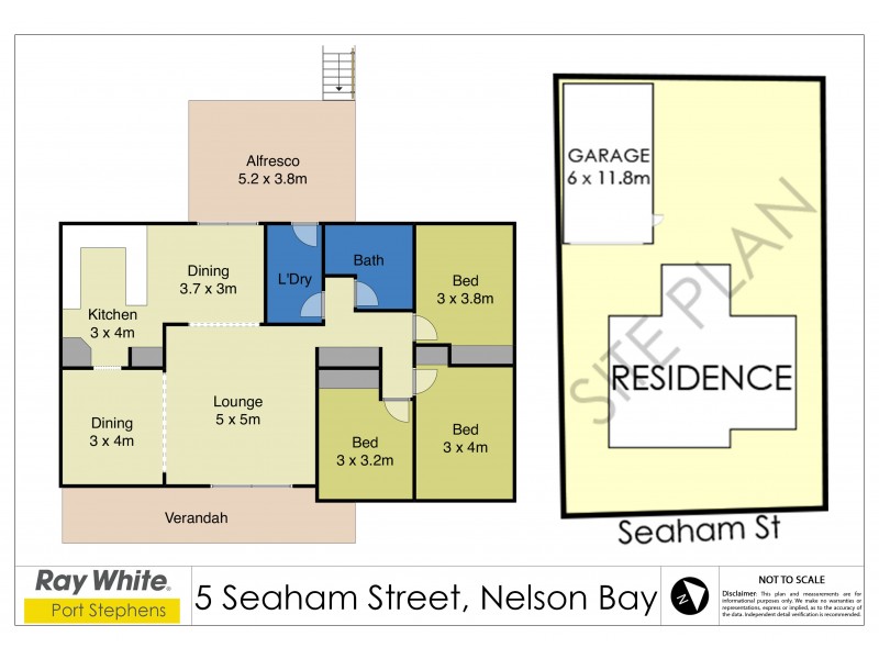 5 Seaham Street, Nelson Bay NSW 2315 Floorplan
