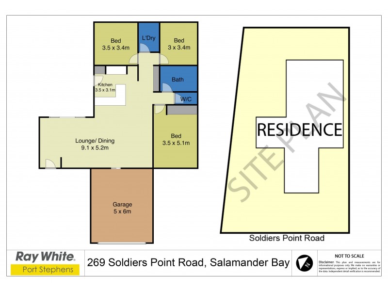 269 Soldiers Point Road, Salamander Bay NSW 2317 Floorplan