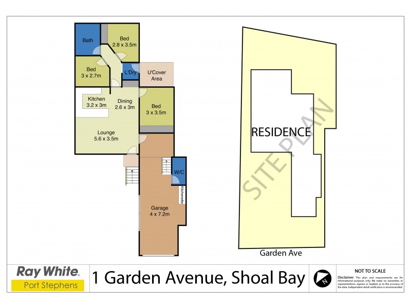 1 Garden Place, Shoal Bay NSW 2315 Floorplan