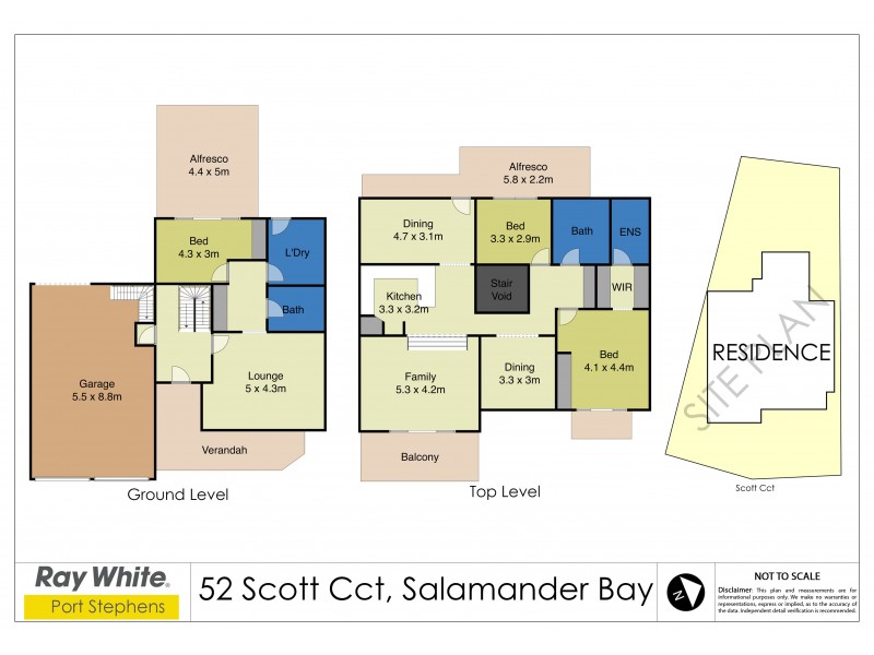 52 Scott Circuit, Salamander Bay NSW 2317 Floorplan