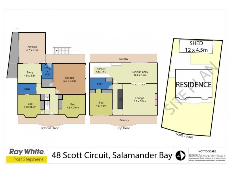 48 Scott Circuit, Salamander Bay NSW 2317 Floorplan