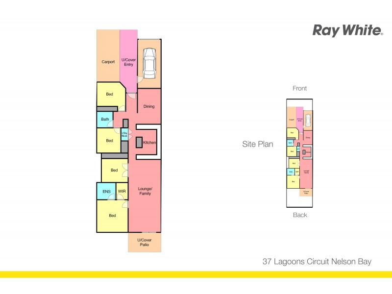 37 Lagoons Circuit, Nelson Bay NSW 2315 Floorplan