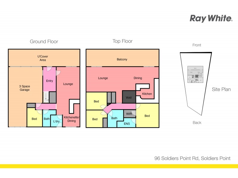 96 Soldiers Point Road, Soldiers Point NSW 2317 Floorplan