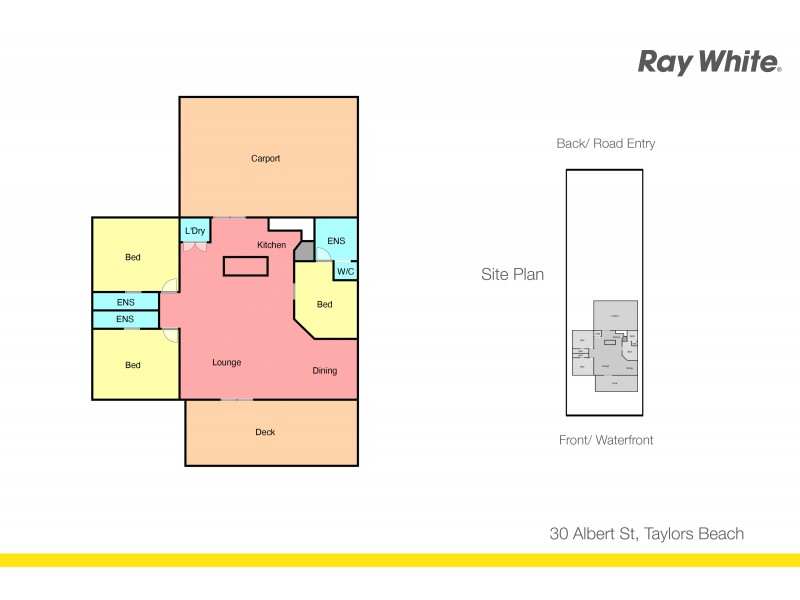 30 Albert Street, Taylors Beach NSW 2316 Floorplan