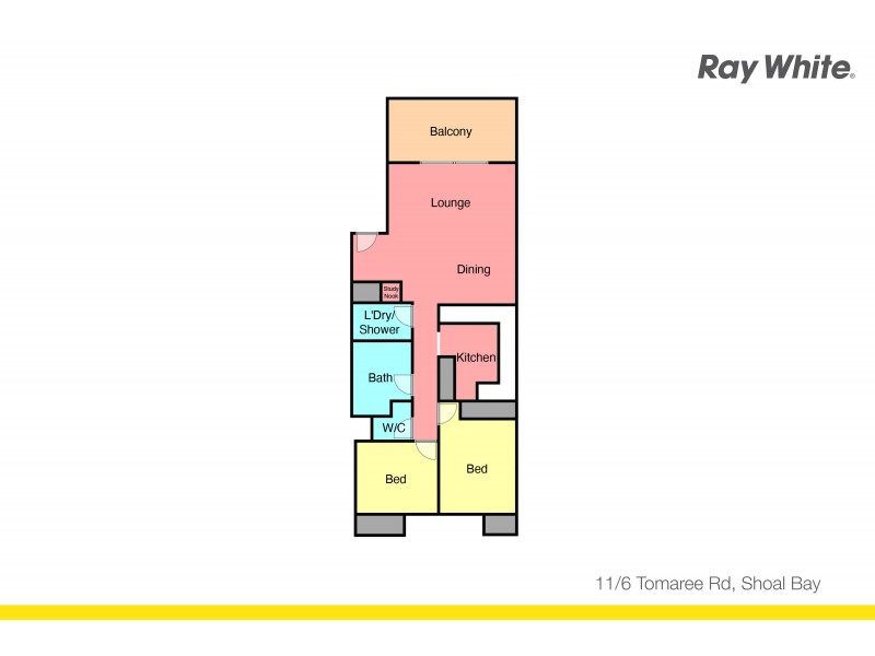 11/6 Tomaree Road, Shoal Bay NSW 2315 Floorplan