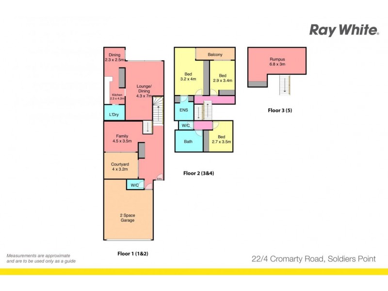 22/4 Cromarty Road, Soldiers Point NSW 2317 Floorplan