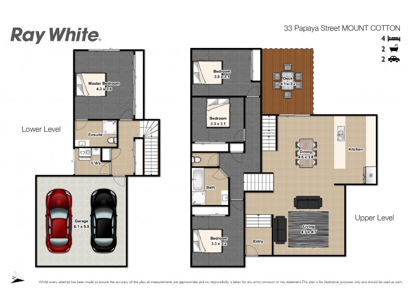 33 Papaya Street, Mount Cotton QLD 4165 Floorplan