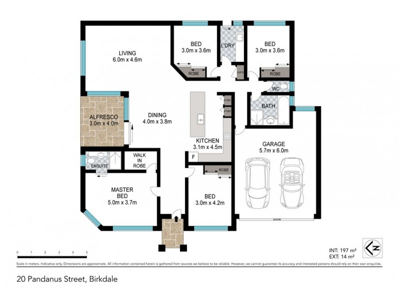 20 Pandanus Street, Birkdale QLD 4159 Floorplan