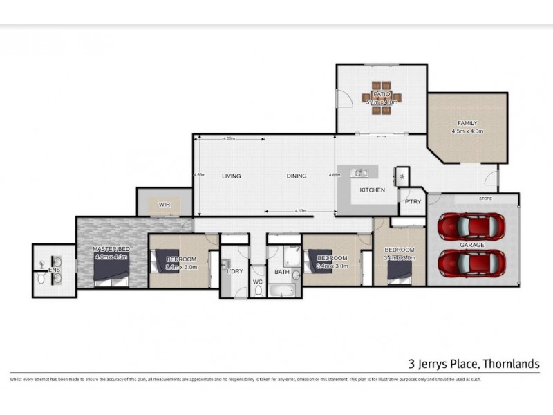 3 Jerrys Place, Thornlands QLD 4164