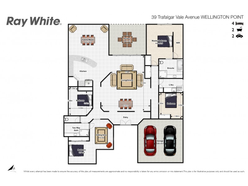39 TRAFALGAR VALE AVE, Wellington Point QLD 4160