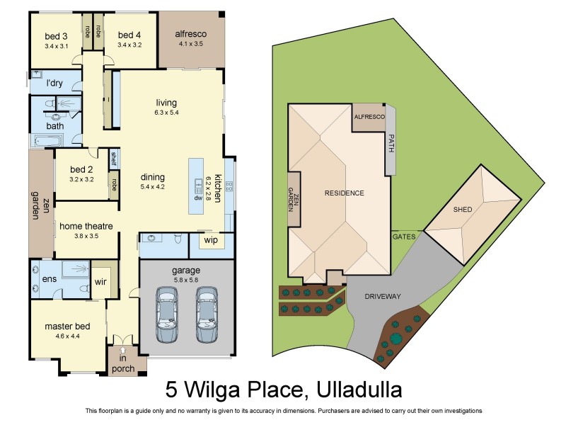 5 Wilga Place, Ulladulla NSW 2539 Floorplan