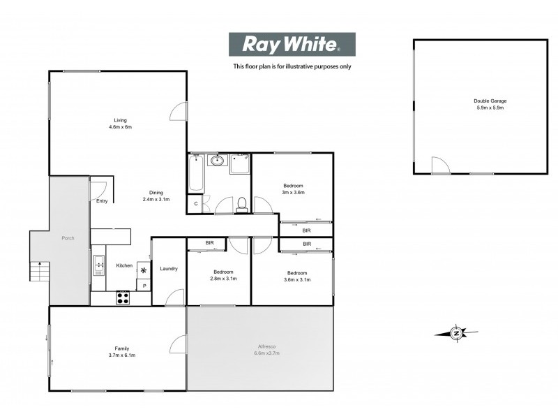 3 Augenaut Avenue, Ulladulla NSW 2539 Floorplan
