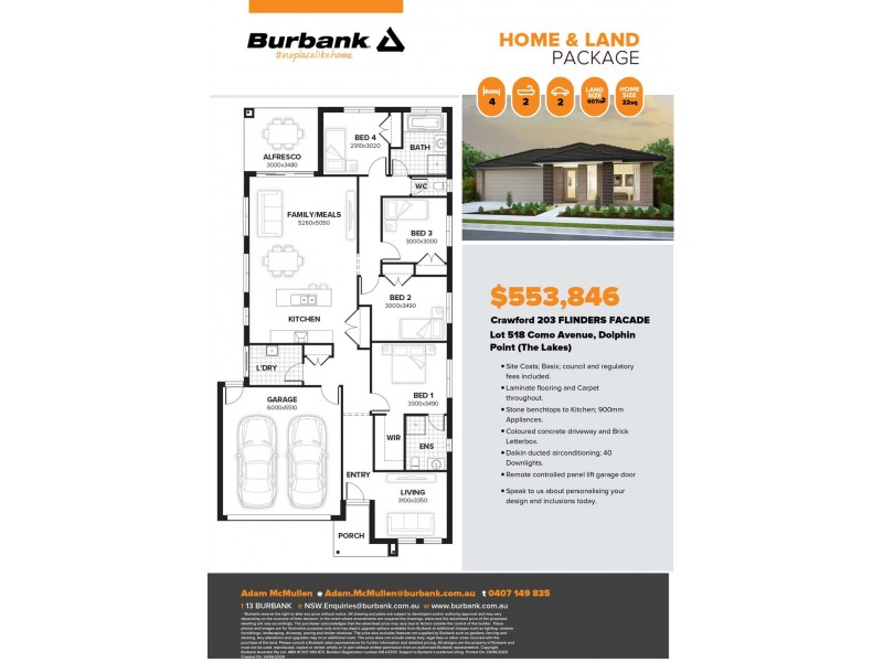 30 (Lot 518) Como Avenue, Burrill Lake NSW 2539