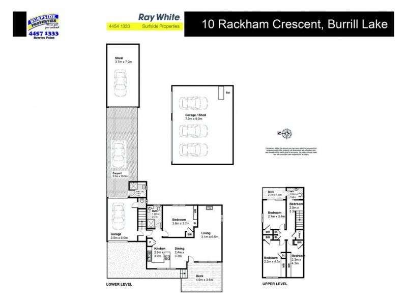 10 Rackham Crescent, Burrill Lake NSW 2539 Floorplan