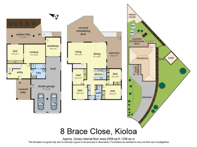 8 Brace Close, Kioloa NSW 2539 Floorplan