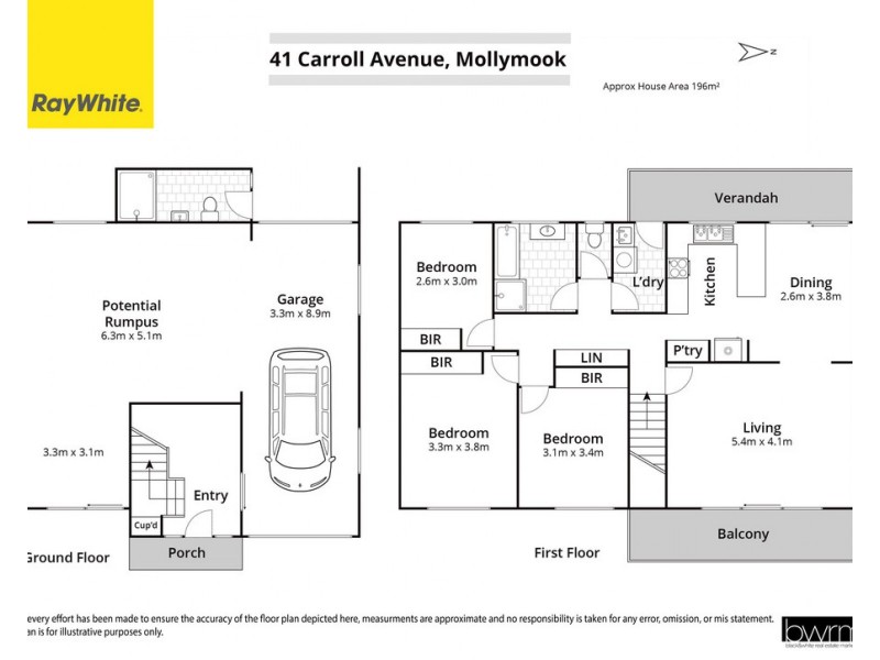 41 Carroll Avenue, Mollymook Beach NSW 2539 Floorplan