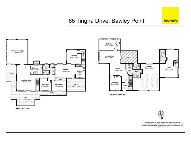 65 Tingira Drive, Bawley Point NSW 2539 Floorplan